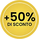 +50 sconto