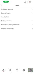 come segnalare un problema instagram