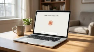 Computer con l’interfaccia di Claude